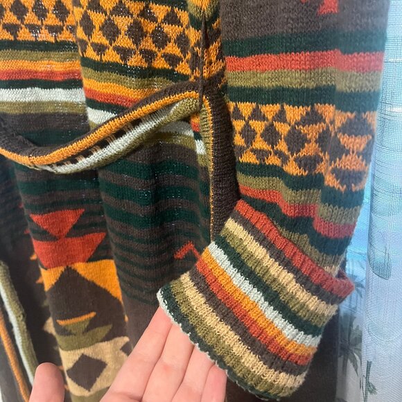 Knit Bathrobe /Housecoat - Picture 6 of 11